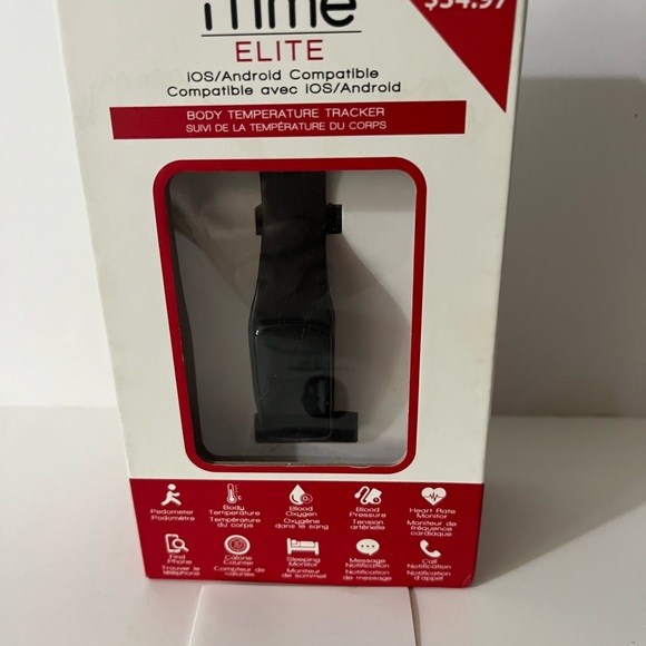 Smartwatch iTime Elite Health Fitness Body Temperature with Heart Rate Monitor - Picture 4 of 9